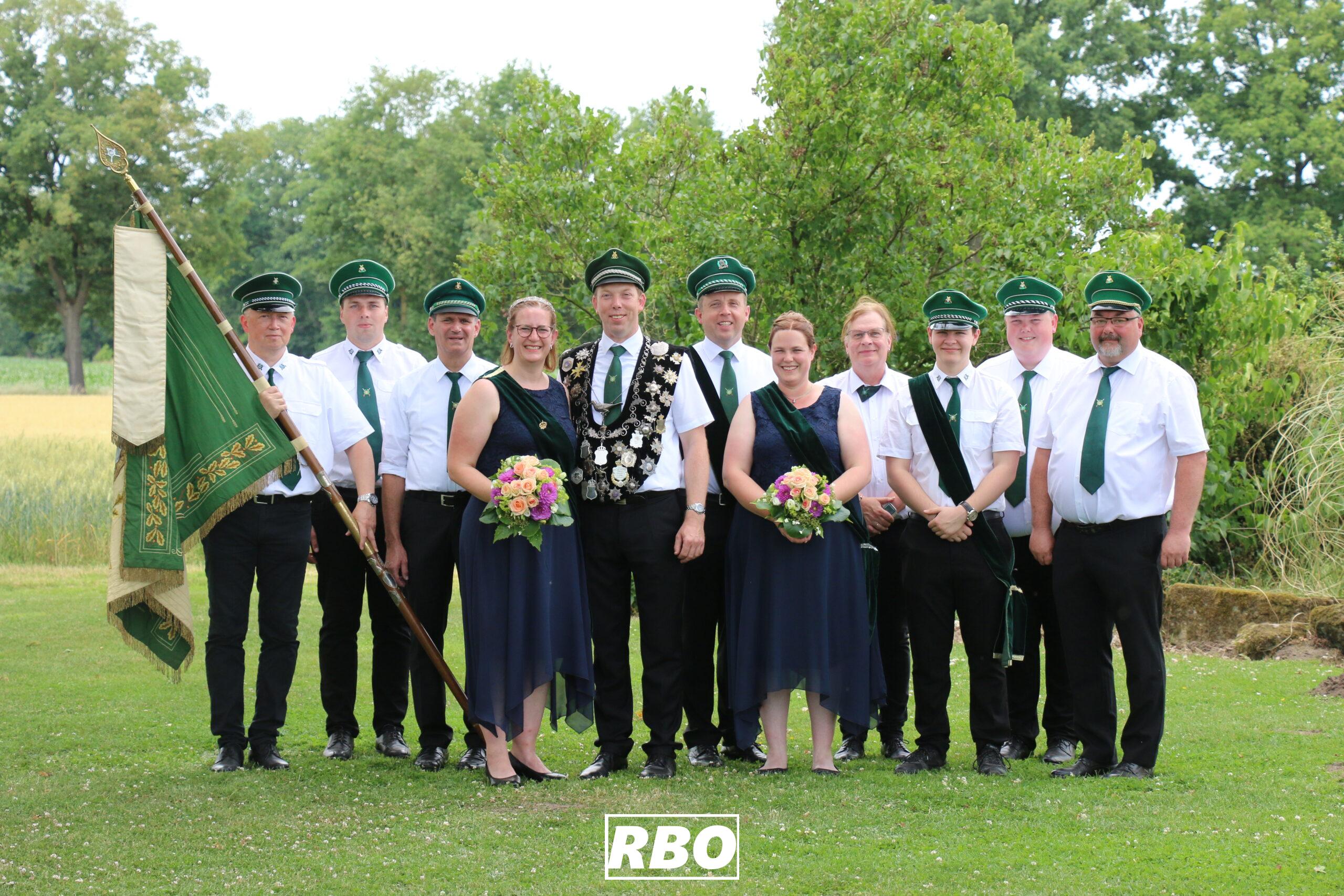 Schützenfest in Ledde: Der SV Ledde-Dorf feierte Schützenfest am Wochenende. Neuer König wurde Andre Landwehr.
