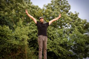 Florian Fechner ist Organisator der Veranstaltung mit Konzert Bunter Markt in Brochterbeck. Star-DJ Stevie_K ist auch dabei.