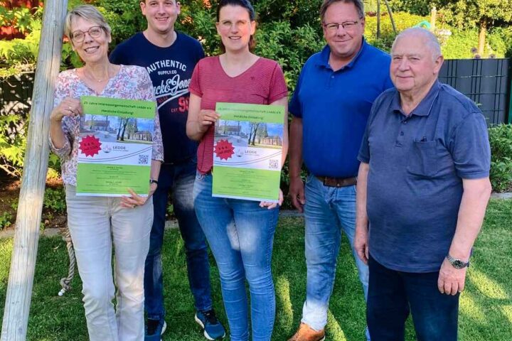 Interessengemeinschaft Ledde feiert 25-jähriges Jubiläum in Tecklenburg-Ledde mit großer Party