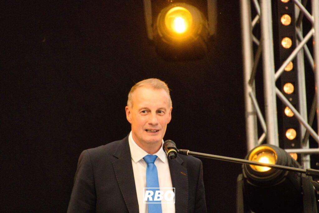 100 Jahre Feuerwehr in Brochterbeck: Bürgermeister Tecklenburg Stefan Streit in Brochterbeck