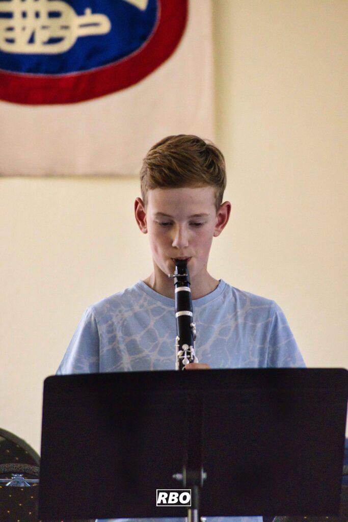 Das Vororchester des Musikveins Die Bocketaler trat in Brochterbeck auf. Über 40 Zuschauer waren da in Tecklenburg und lauschten der Blasmusik mit der Musikschule Tecklenburger Land.