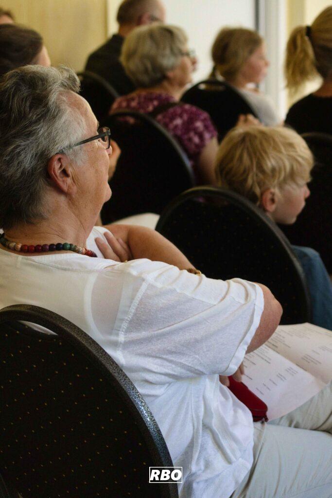 Das Vororchester des Musikveins Die Bocketaler trat in Brochterbeck auf. Über 40 Zuschauer waren da in Tecklenburg und lauschten der Blasmusik mit der Musikschule Tecklenburger Land.