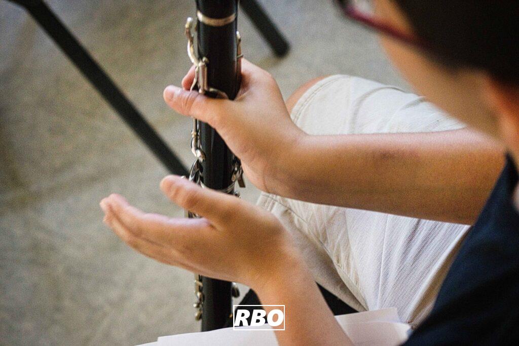 Das Vororchester des Musikveins Die Bocketaler trat in Brochterbeck auf. Über 40 Zuschauer waren da in Tecklenburg und lauschten der Blasmusik mit der Musikschule Tecklenburger Land.