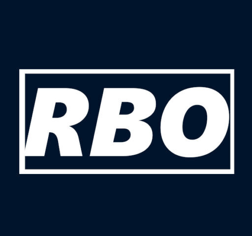 RBO-Logo Blau Hintergrund