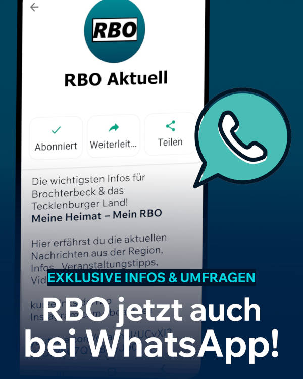 RBO Aktuell auf WhatsApp: Aktuelle Nachrichten aus dem Tecklenburger Land