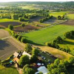 Brochterbeck in Tecklenburg Drohnenbild aufs Niederdorf am Rande Brochterbecks. Der Juni in Brochterbeck: Das war los - und das kommt im Juli RBO Aktuell