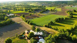 Brochterbeck in Tecklenburg Drohnenbild aufs Niederdorf am Rande Brochterbecks. Der Juni in Brochterbeck: Das war los - und das kommt im Juli RBO Aktuell