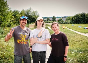 Im Activity-Park in Brochterbeck wird im Juni gefeiert: Jugendliche haben sich zusammen geschlossen, und machen einfach. Das Activity-Jam wird u.a. von Justus Brinkmann und Julia Heukamp organisiert. RBO Aktuell/Simon Drees