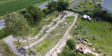 Activity-Park Brochterbeck Drohnenperspektive von oben