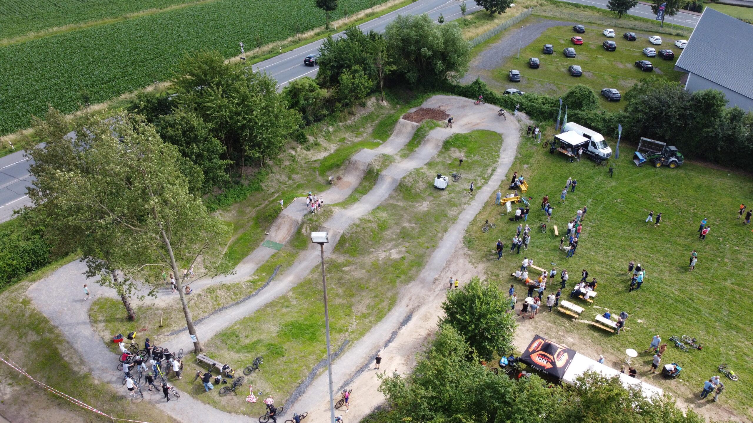 Activity-Park Brochterbeck Drohnenperspektive von oben