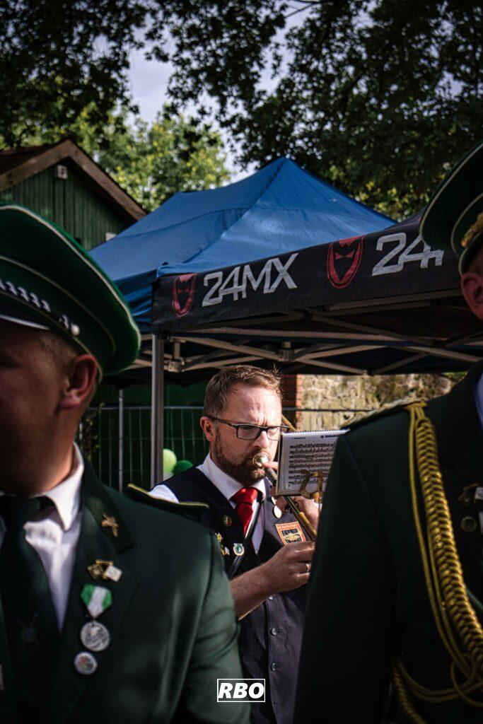 Schützenfest Brochterbeck, Scheibenhängen Tobias Greiwe Schützenverein Lienen-Niederdorf