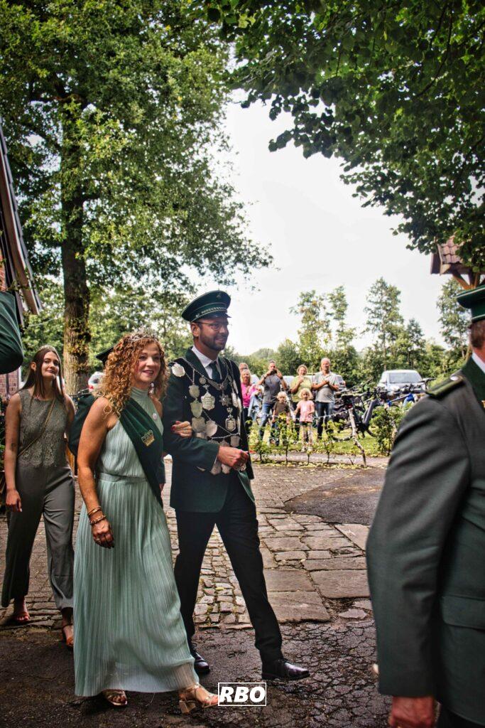 Schützenfest Brochterbeck, Scheibenhängen Tobias Greiwe Schützenverein Lienen-Niederdorf