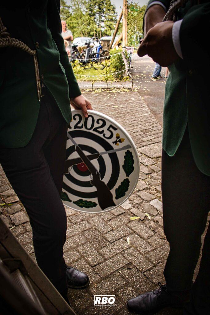 Schützenfest Brochterbeck, Scheibenhängen Tobias Greiwe Schützenverein Lienen-Niederdorf