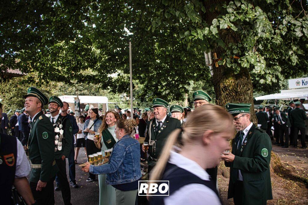 Schützenfest Brochterbeck, Scheibenhängen Tobias Greiwe Schützenverein Lienen-Niederdorf