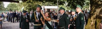 Schützenfest Brochterbeck, Scheibenhängen Tobias Greiwe Schützenverein Lienen-Niederdorf