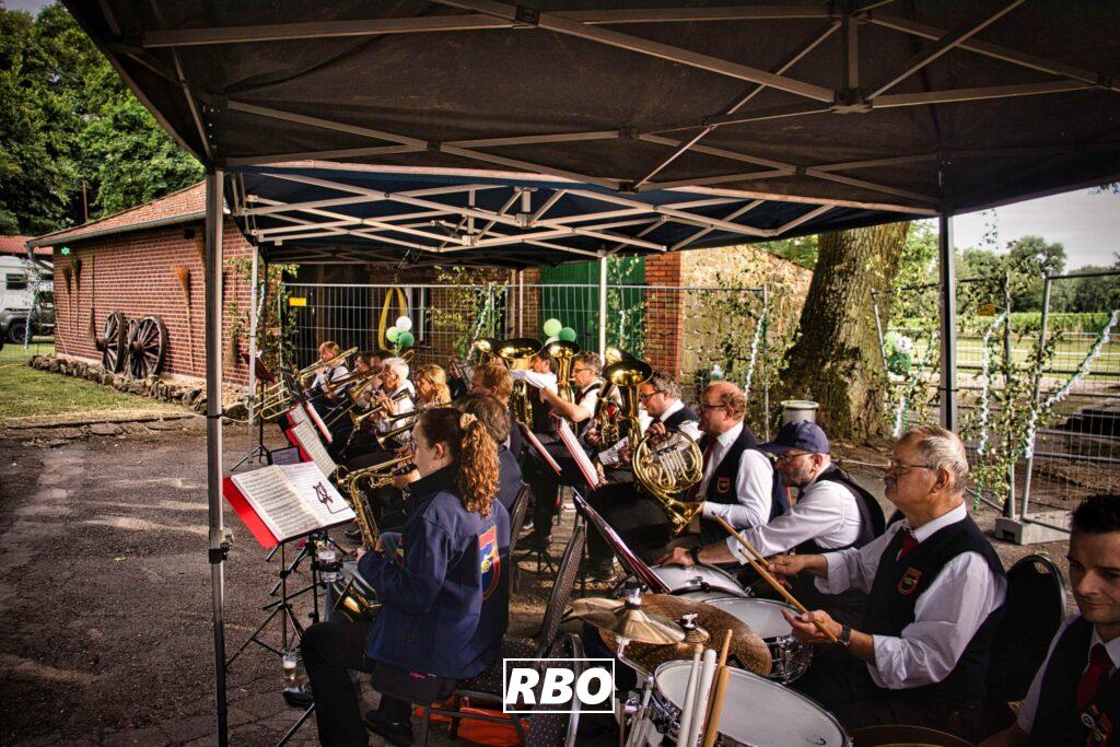 Schützenfest Brochterbeck, Scheibenhängen Tobias Greiwe Schützenverein Lienen-Niederdorf