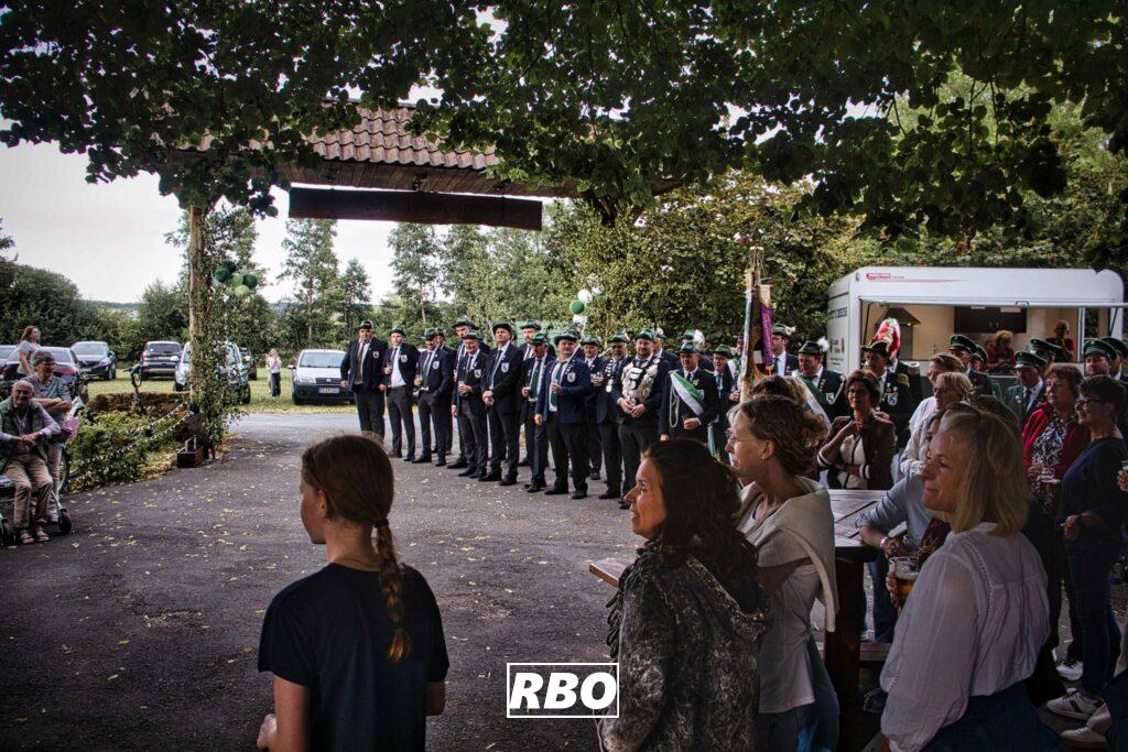 Schützenfest Brochterbeck, Scheibenhängen Tobias Greiwe Schützenverein Lienen-Niederdorf