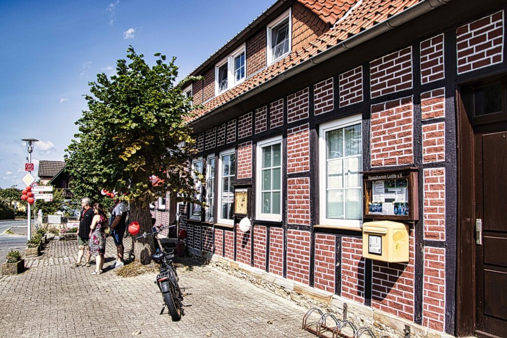 DKMS-Registrierungsaktion in Ledde: Alle spenden für an Brustkrebs erkrankte Tecklenburgerin Jessica. Hier im Gasthaus zum Deutschen Haus in Ledde.