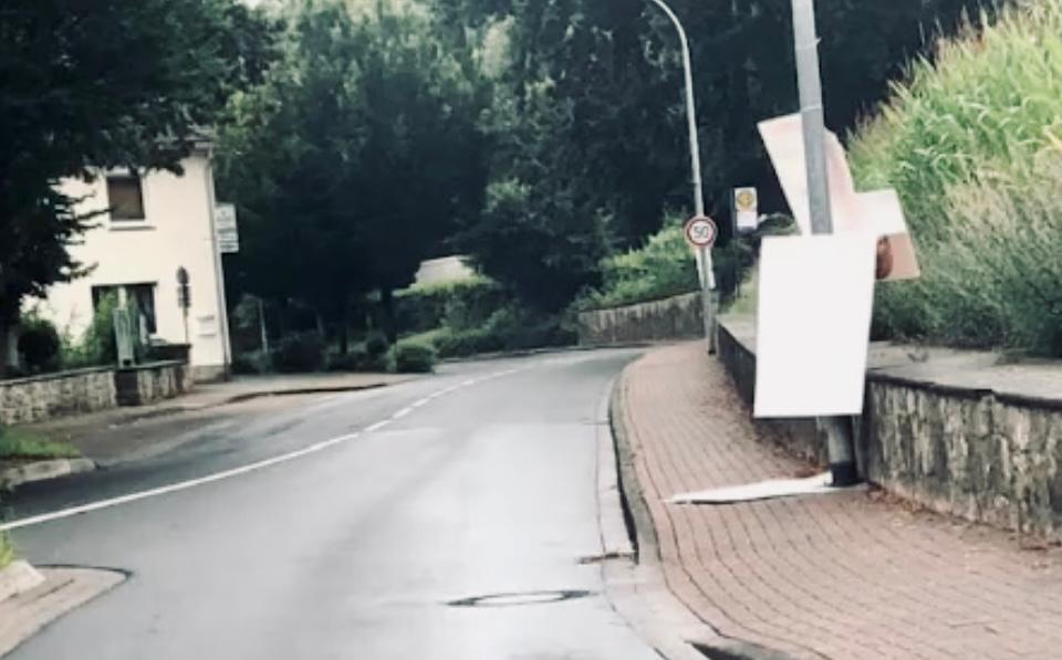 SPD Tecklenburg: Zerstörte Wahlplakate in Leeden, Politische Parteien, Kommunalwahl Tecklenburg 2025 - ein Angriff auf die Demokratie