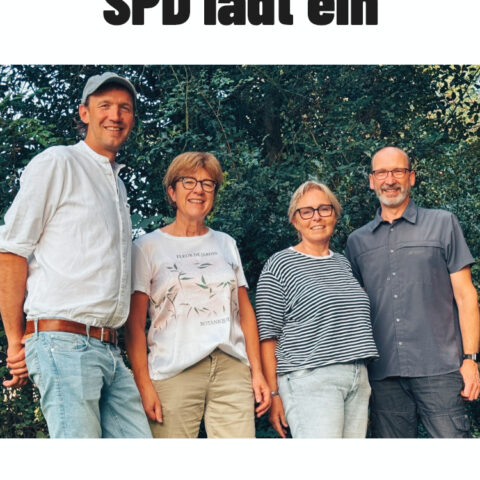 SPD Tecklenburg spendiert Sitzbank im Brochterbecker Ortskern