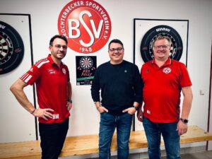 BroPally in Brochterbeck: Dartsturnier vom BSV Brochterbeck: Bastian Masche und Maik Helmig vom BSV sind die Organisatoren, Alle Infos zum Event