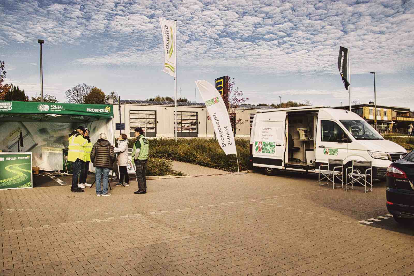 Herbstschau Brochterbeck 2025 - die Polizei war mit Straßenverkehrswacht zu gast. RBO AKTUELL
