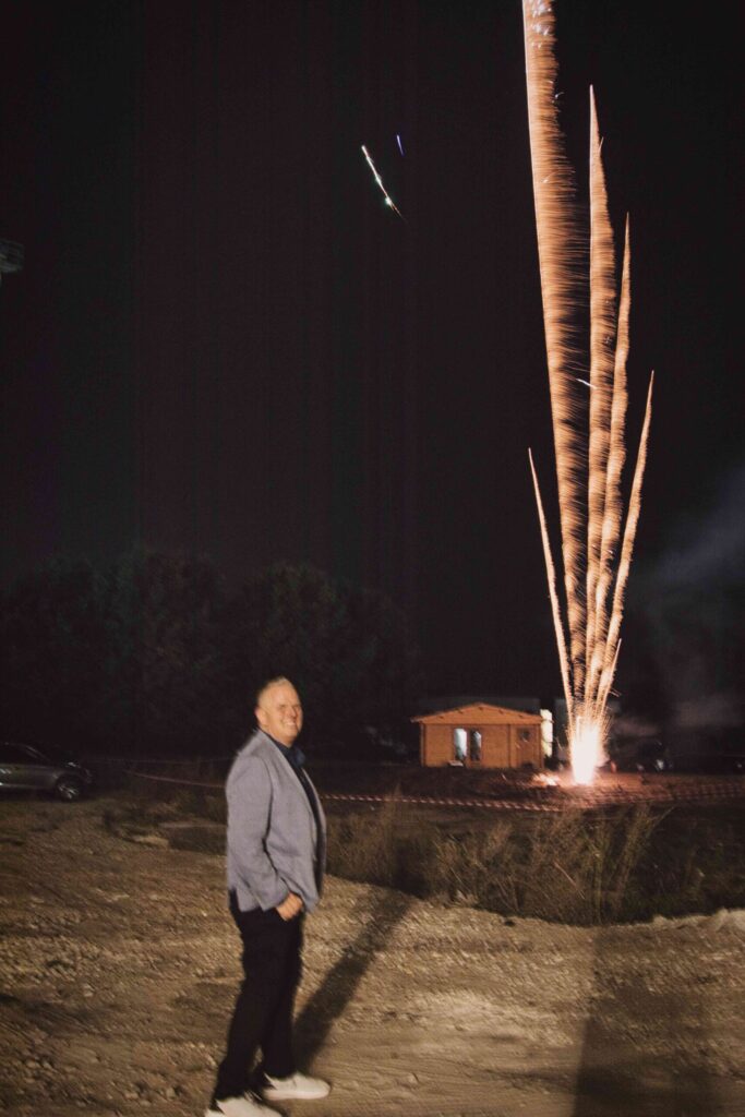 Unternehmer Jürgen Bäumer (JB Heizung Elektro Sanitär) aus Brochterbeck weihte seinen Neubau in Ibbenbüren ein.