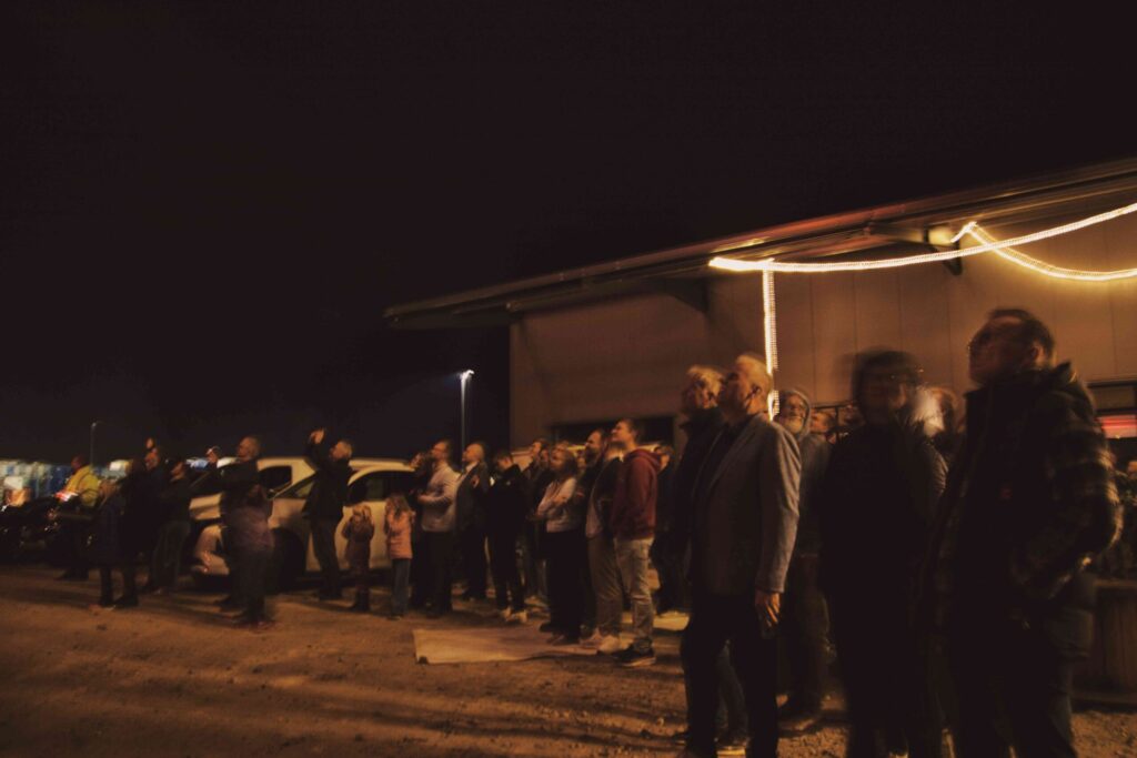 Unternehmer Jürgen Bäumer (JB Heizung Elektro Sanitär) aus Brochterbeck weihte seinen Neubau in Ibbenbüren ein.