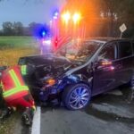 Zu einem schweren Verkehrsunfall kam es auf der Wechter Straße in Brochterbeck/Lengerich. Zwei Frauen wurden teils schwer verletzt aus Tecklenburg und Rheine. RBO AKTUELL