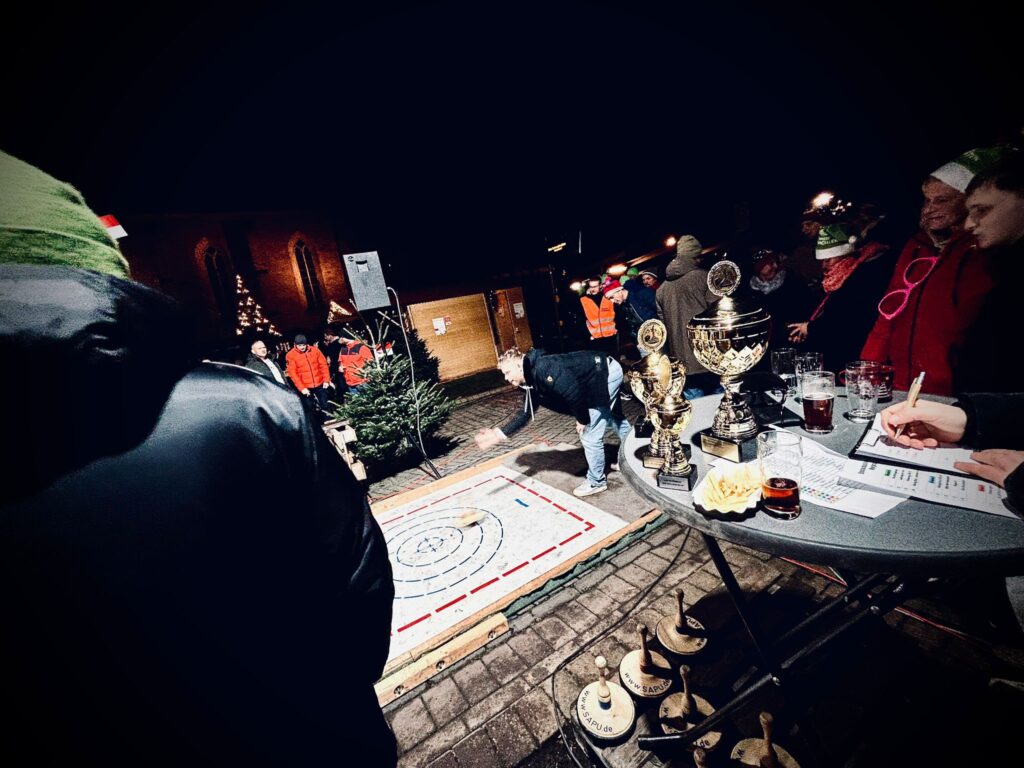 Eisstockschießen in Brochterbeck: BSV on ICE begeistert