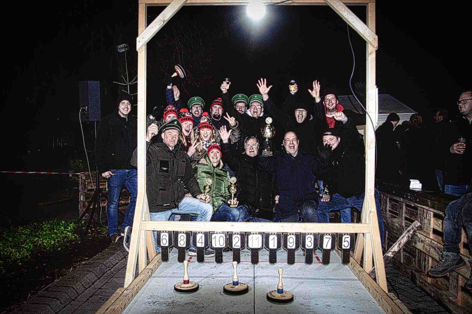 Eisstockschießen in Brochterbeck: auf Eis zum Erfolg beim Weihnachtsmarkt/Weihnachtszauber in Tecklenburg-Brochterbeck und "BSV on ICE"