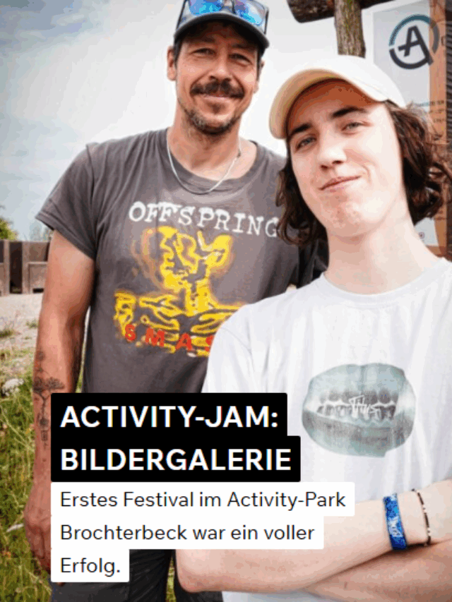 Activity-Jam: Sie feiern ihr Festival!