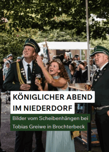 Schützenverein Lienen-Niederdorf Scheibenhängen bei Tobias Greiwe in Brochterbeck - RBO Coverbild Web Story