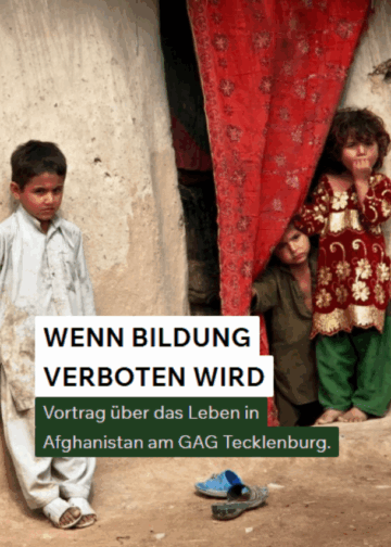 Vortrag über das Leben in Afgahnistan am GAG Tecklenburg - RBO Coverbild Story