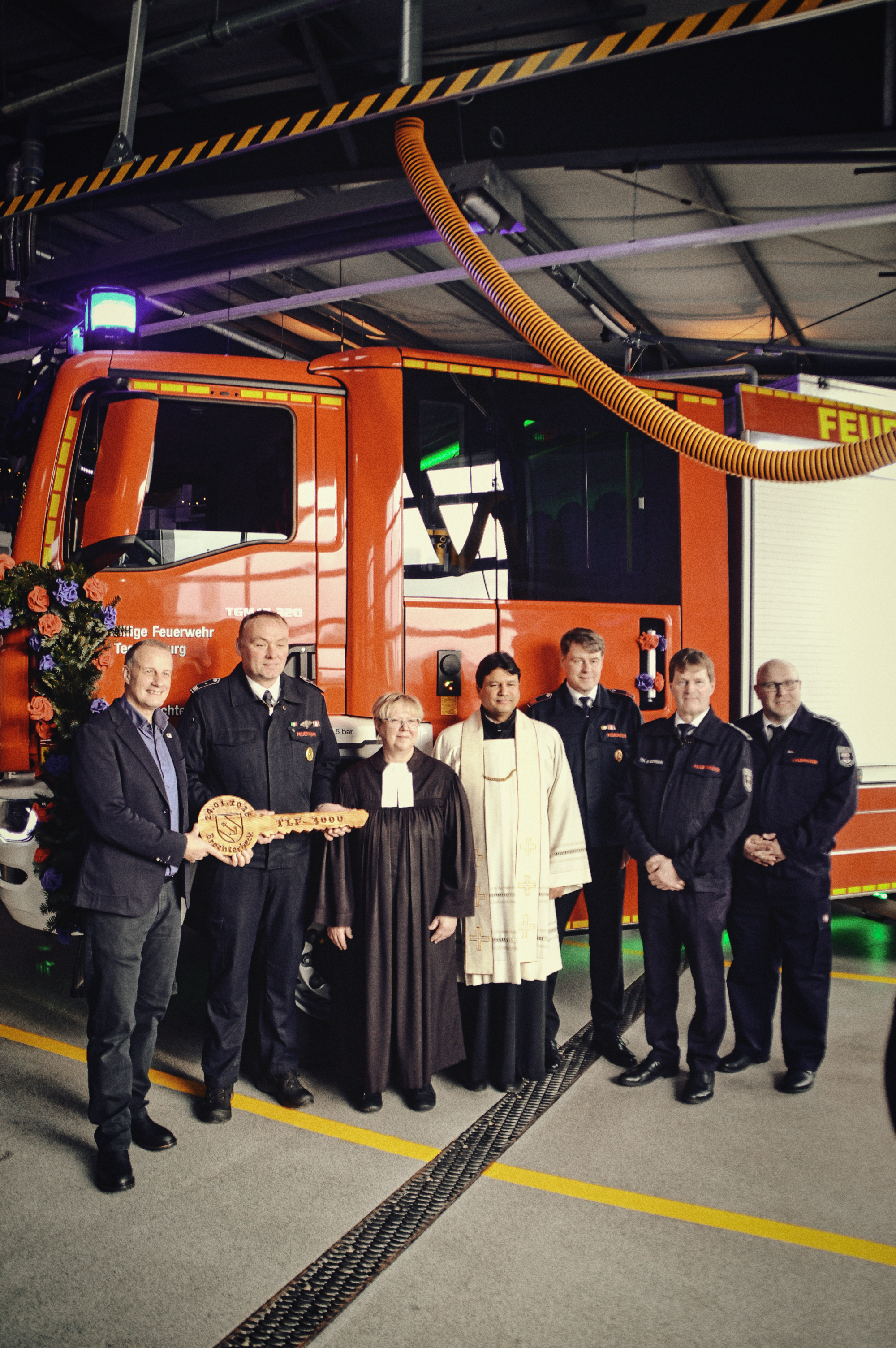 Ein Segen für die Retter, das neue Feuerwehrhaus & TLF