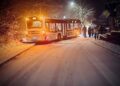 Tecklenburg im Winterchaos: Verungückte Zeitungszustellerin auf dem Weg nach Leeden, festgefahrener Bus in Tecklenburg