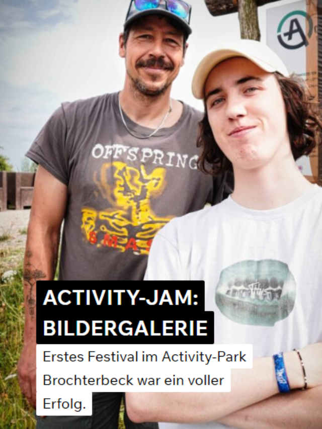 Activity-Jam: Sie feiern ihr Festival!