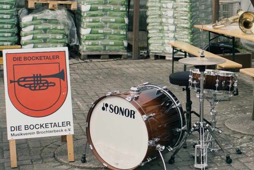 Frühjahrsschau Brochterbeck: Bei dem Bocketalern einfach mal blasen