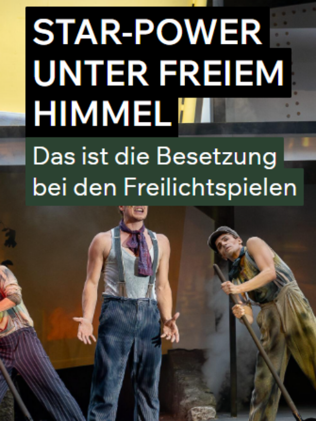 Freilichtspiele Tecklenburg: Der Cast für die Musicals