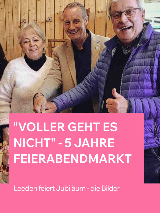 5 Jahre Feierabendmarkt Leeden
