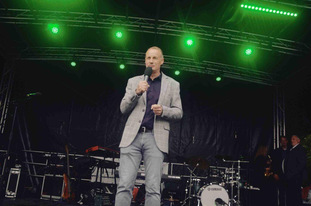 Stadtfest Tecklenburg: Stefan Streit hält Rede