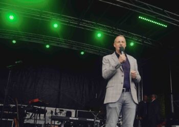 Stadtfest Tecklenburg: Stefan Streit hält Rede