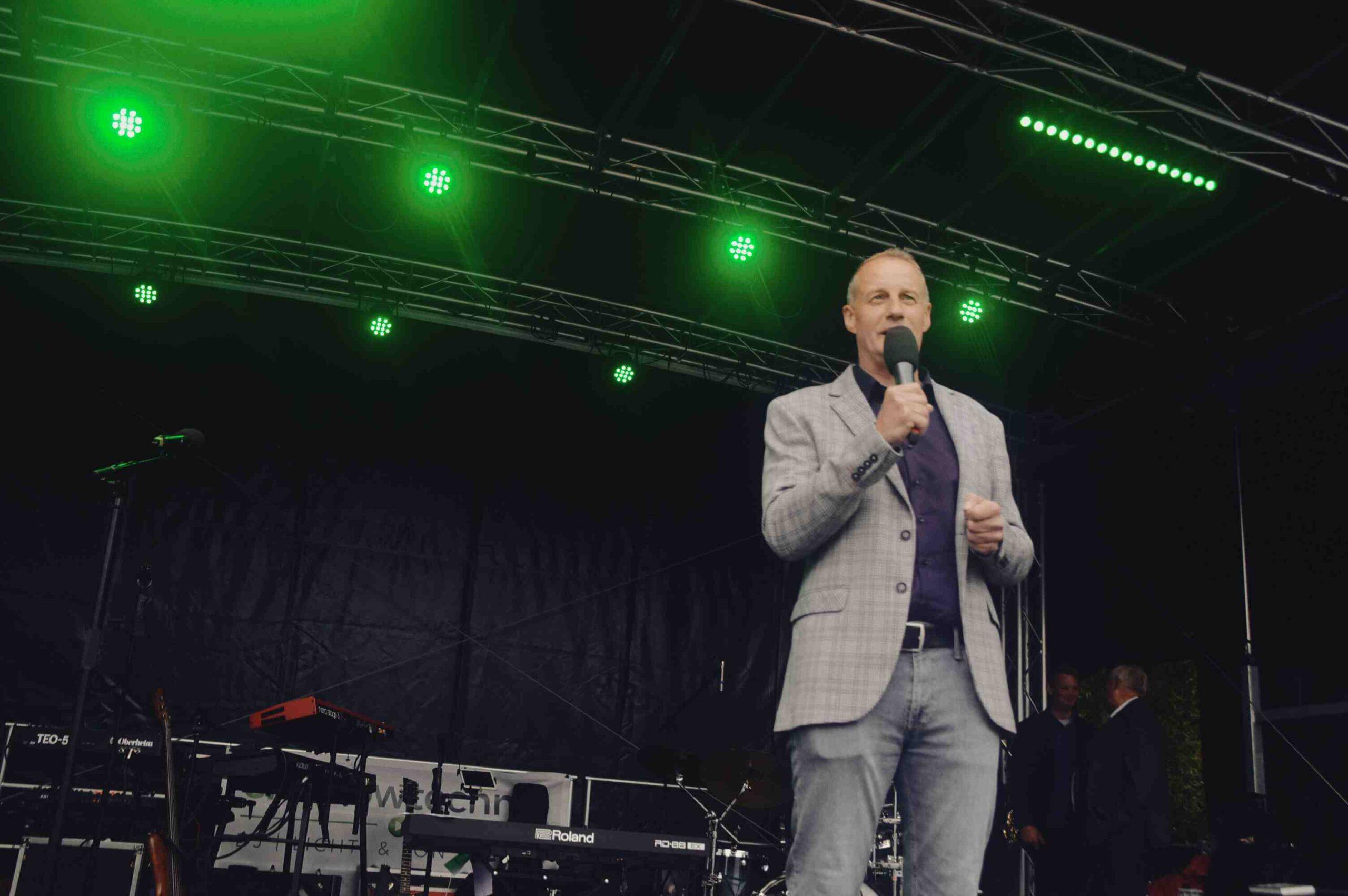 Stadtfest Tecklenburg: Stefan Streit hält Rede