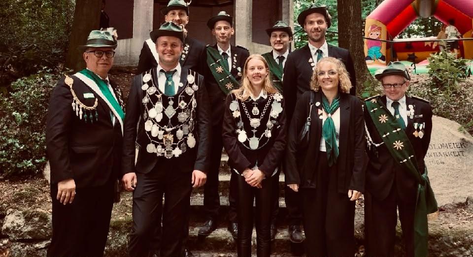 Schützenfest in Tecklenburg: Sandro Schöpker regiert Bürgerschützenverein Tecklenburg