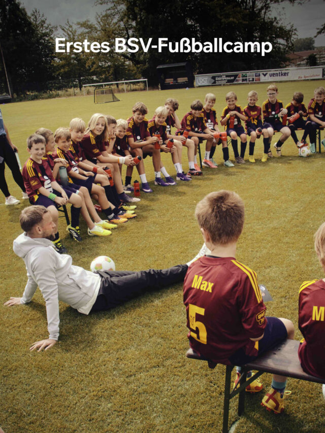 Ein besonderes Fußballcamp, 57 Kinder, ein Fußballprofi & unendliches Engagement