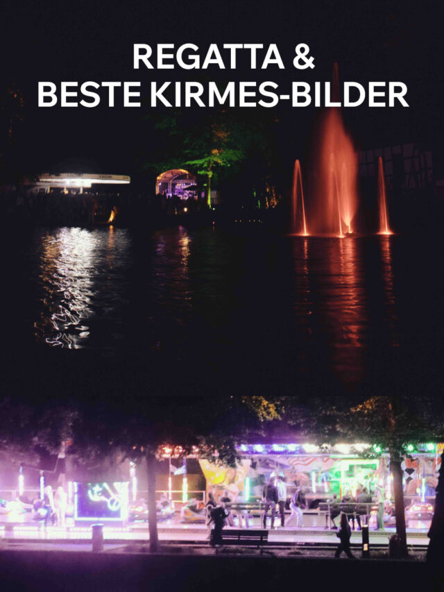 Kirmes-Wochenende und Regatta in Brochterbeck
