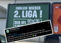 Wie der VfL Osnabrück die Konkurrenz mit frechen Plakaten vorführt