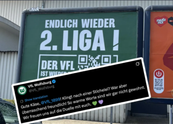 Wie der VfL Osnabrück die Konkurrenz mit frechen Plakaten vorführt